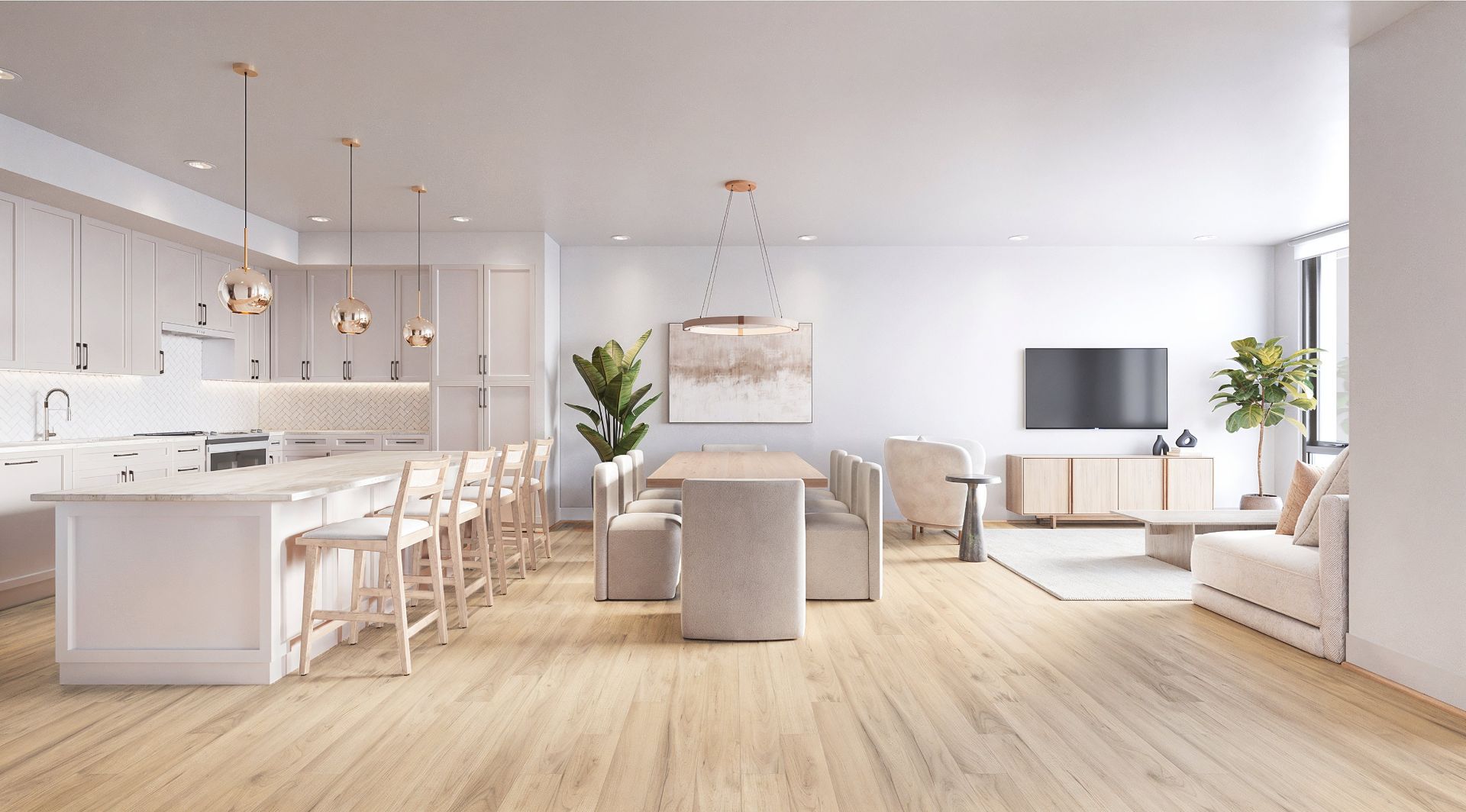 Sola, Michigan City, interior rendering