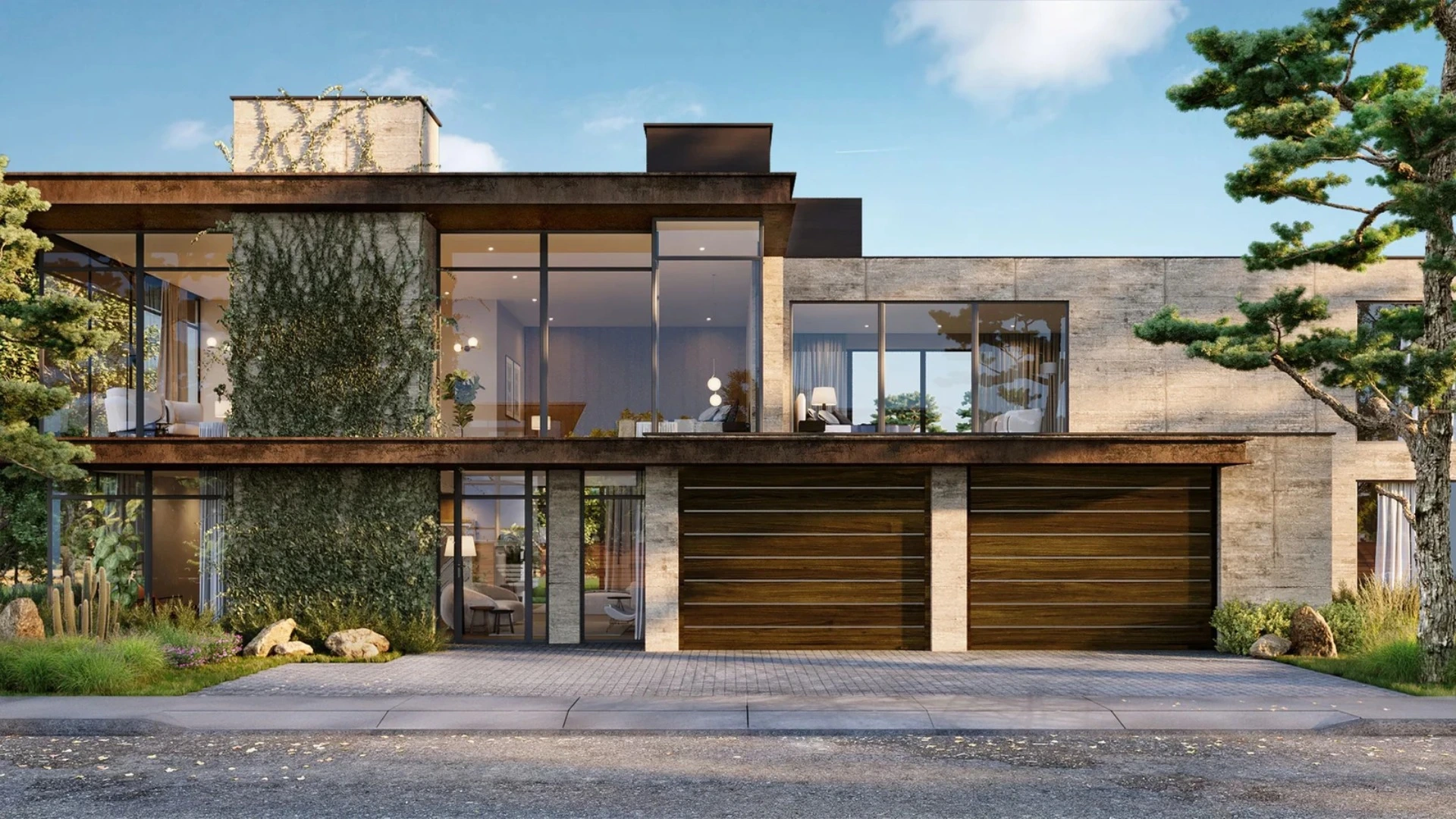 Luxury home rendering for cost of renderings guide