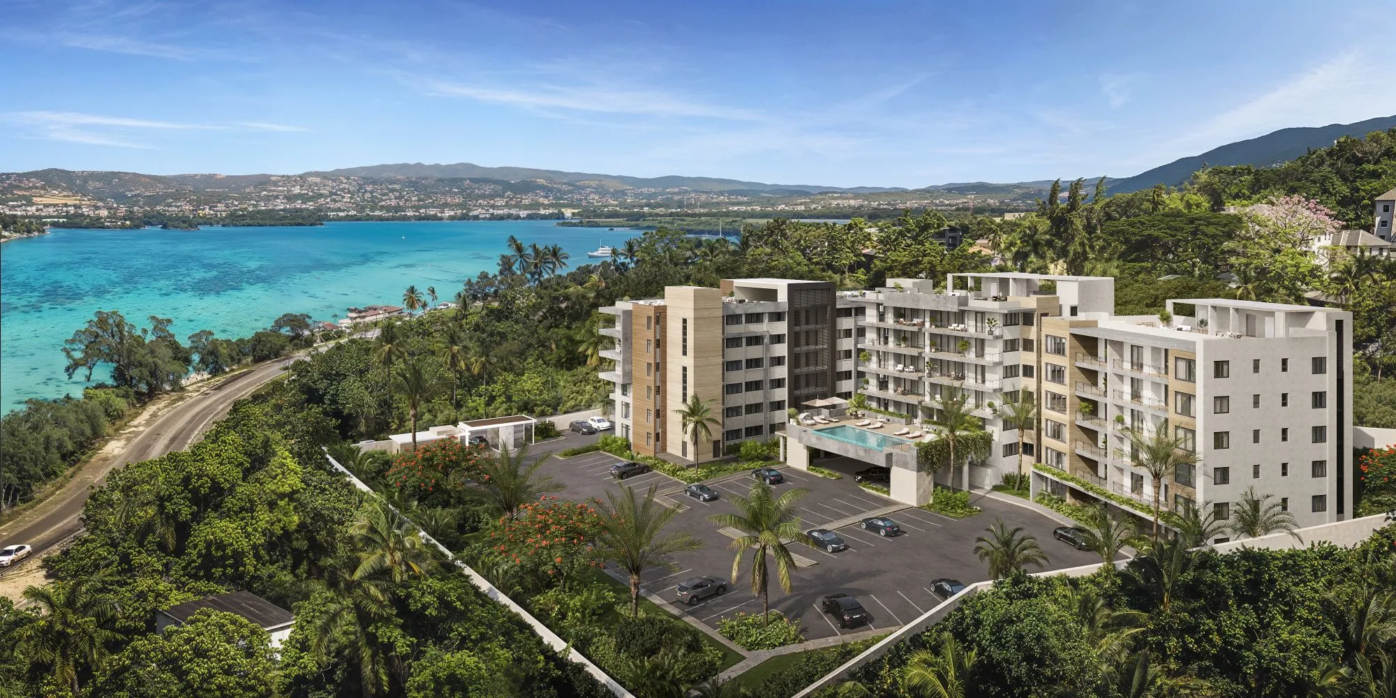 The Elysian exterior rendering, secondary view